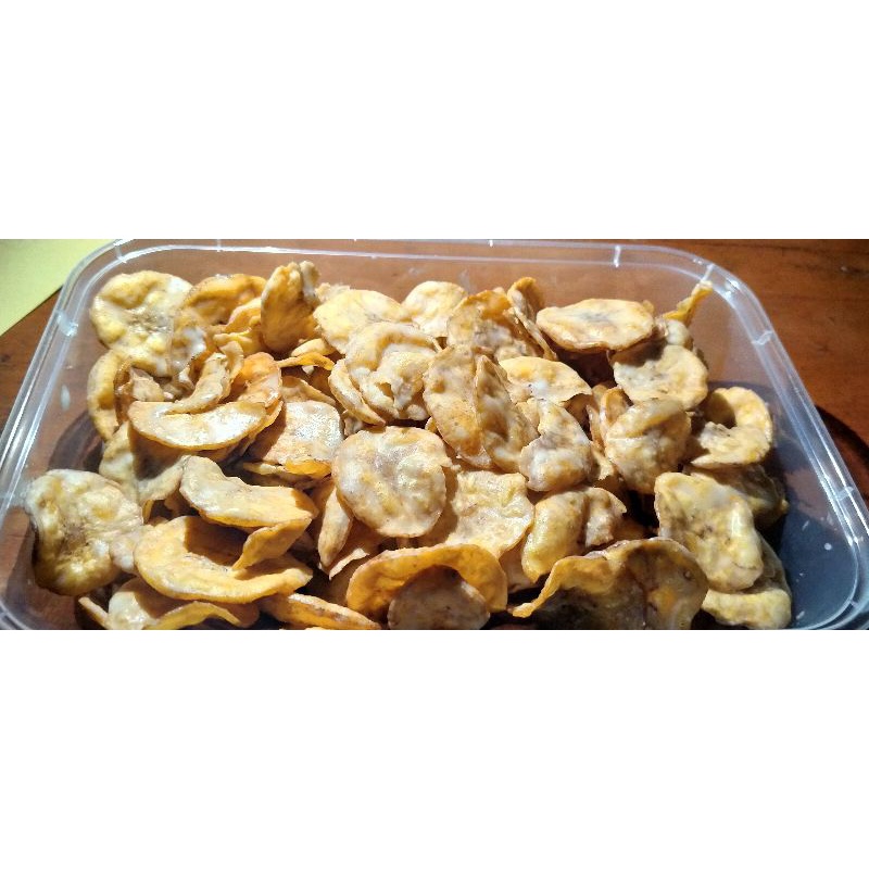 

Keripik pisang tiramisu