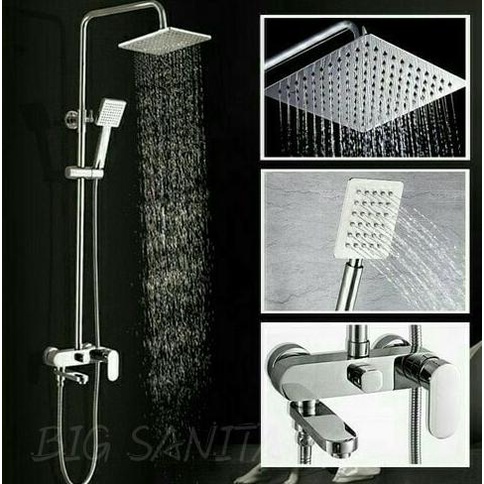 Shower Column Set Minimalis/Kran Tiang Model TOTO paling rame