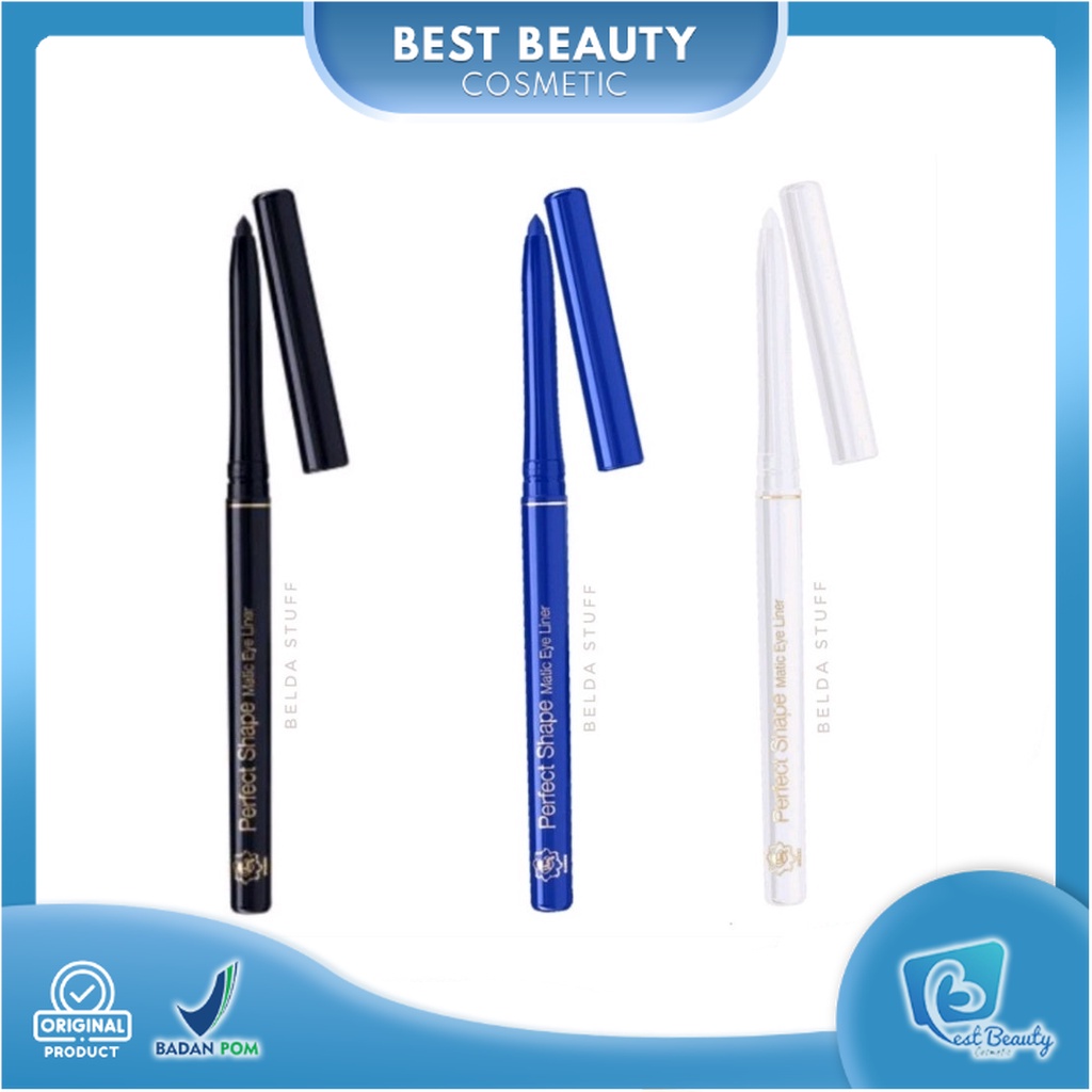 ★ BB ★ Viva Queen Perfect Shape Pencil Matic Eye Liner Black (WATERPROOF) - EyeLiner