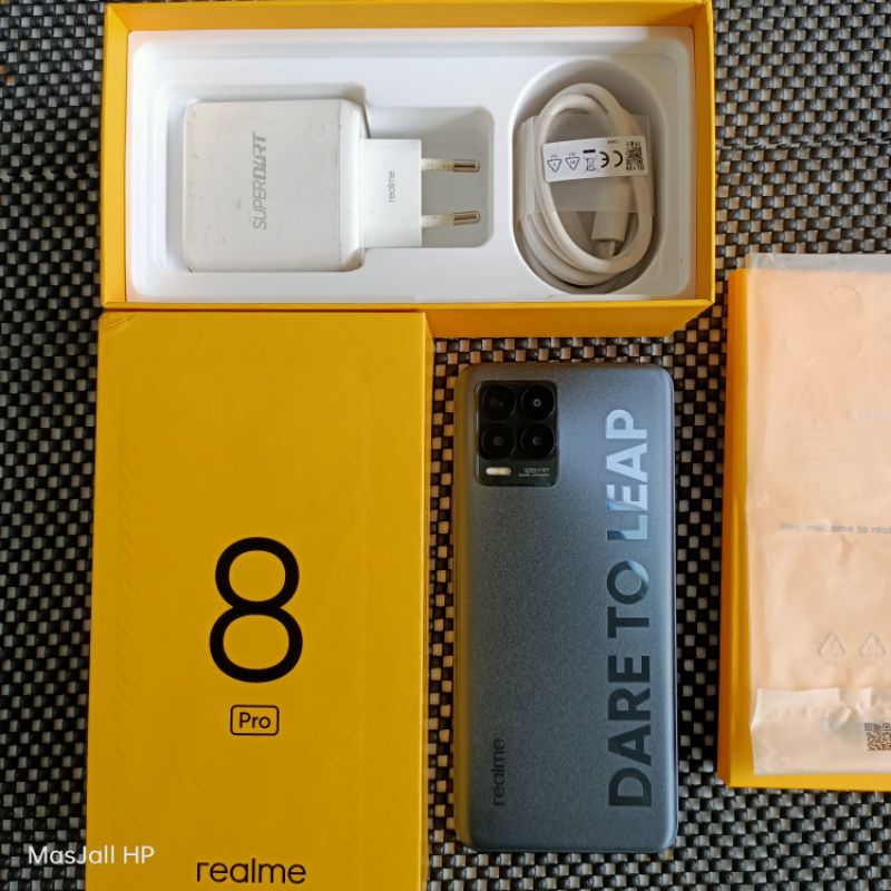 Realme 8 Pro 8/128 Second Fullset Ori