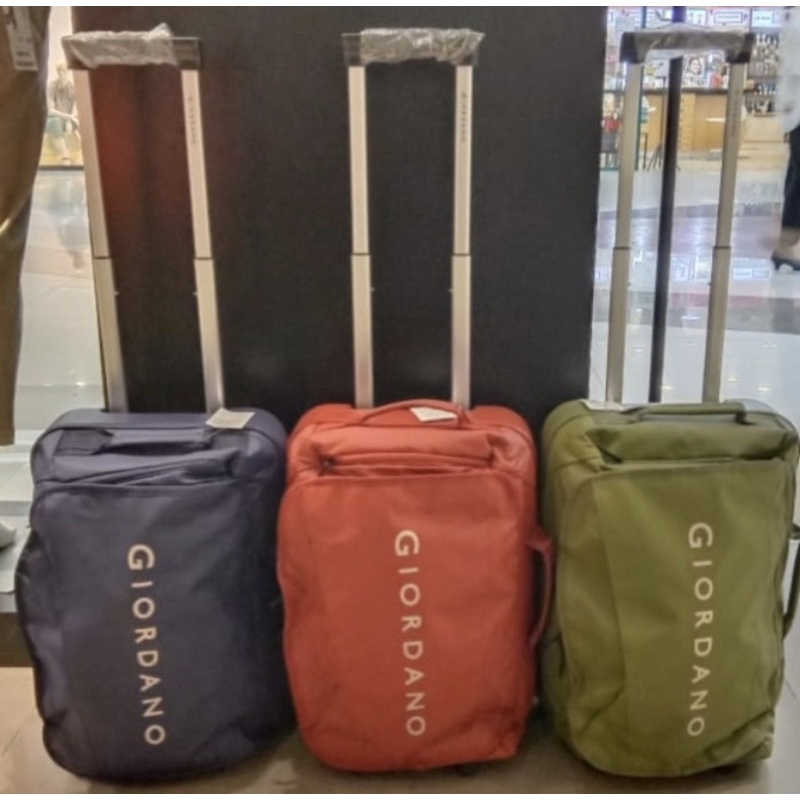 Koper Giordano Green Army / Suitcase / Travel Bag [PRELOVED]
