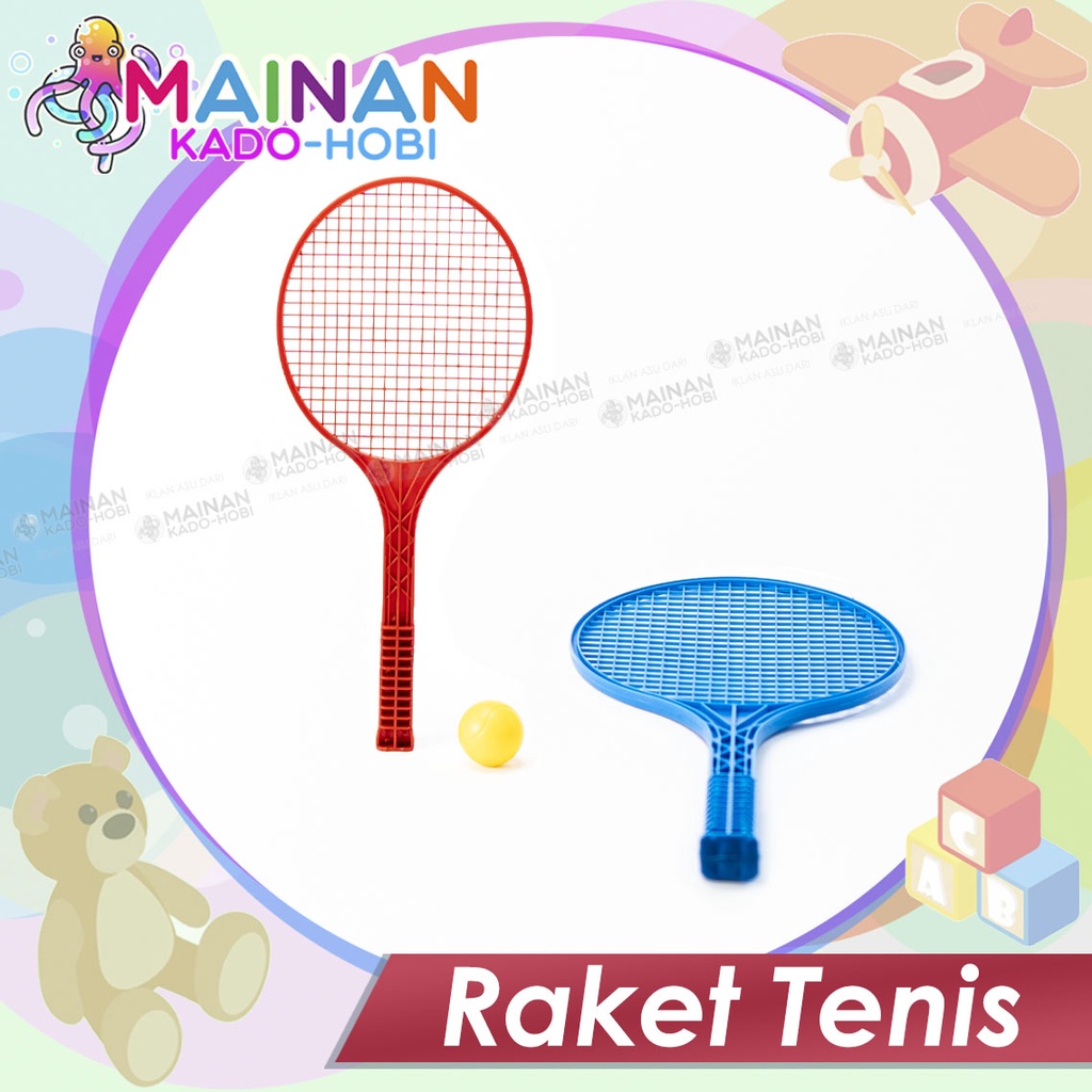 MAINAN ANAK TENNIS BALL RAKET TENIS