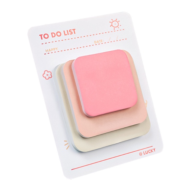 

J2 - Sticky notes triple size memo note mix color