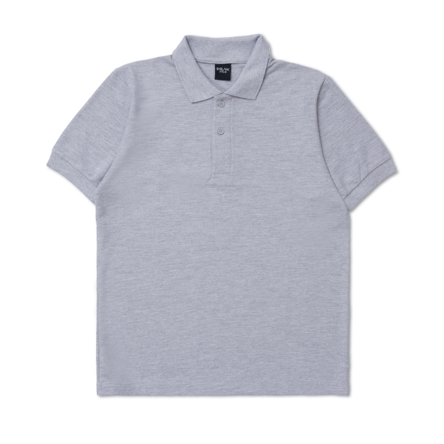 AKITA POLO SHIRT - Kaos Polo Pria in Light Grey (Abu muda)