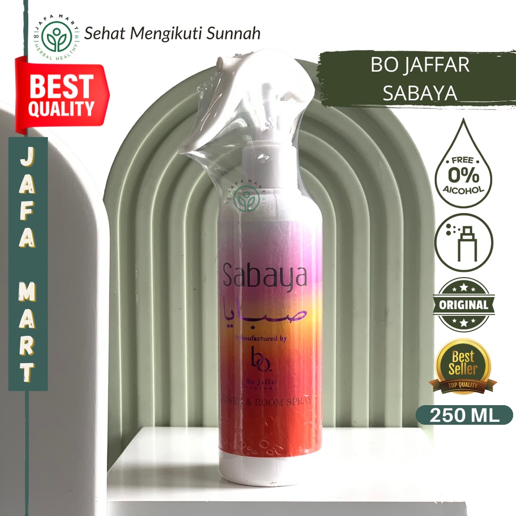 Pengharum Ruangan Bo Jaffar Sabaya Linen & Room Spray / Parfum Ruangan Arab Karpet Arabian [SPRAY] 2