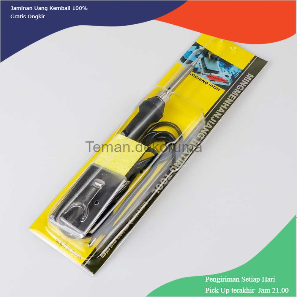 TD-PR2 Taffware Solder Iron Adjustable Fast Heating 60W with 5 Tips - CS31