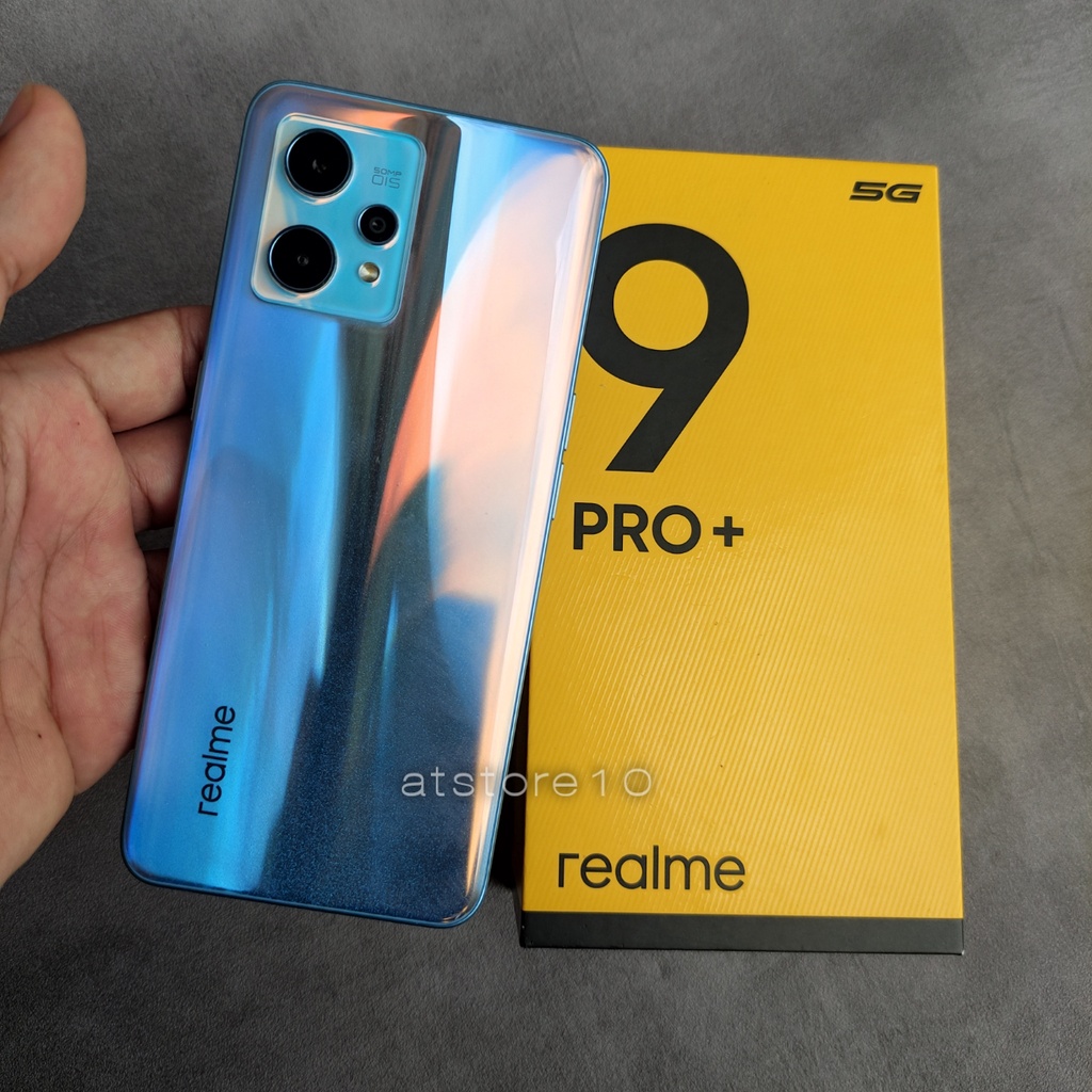 Realme 9 Pro Plus 5g 8 /128 Second Fullset Resmi Mulus