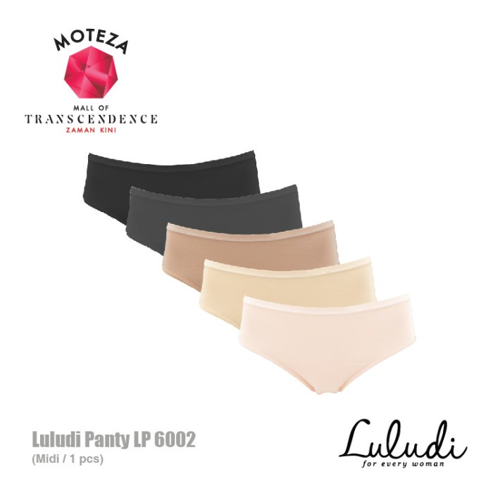 Celana Dalam Wanita - Luludi Panty - Lp 6002 - Midi