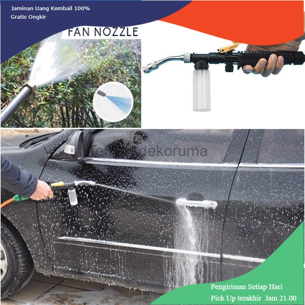 TD-PR2 BOWEI Nozzle Gun Semprotan Air Sabun Cuci Mobil Tanaman 62CM - RK-S4H1