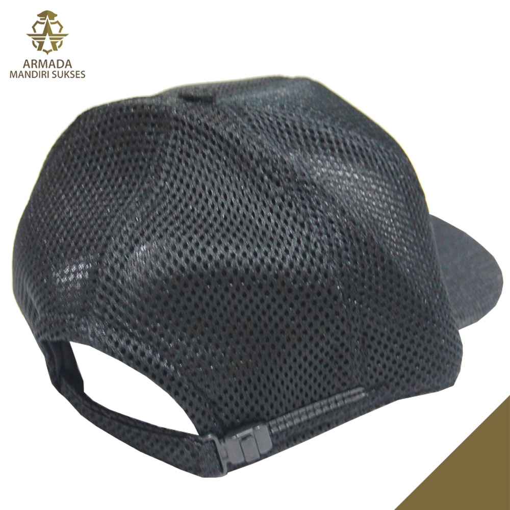 Topi Jaring Pol PP Logo - Topi Pol PP Logo Mesh