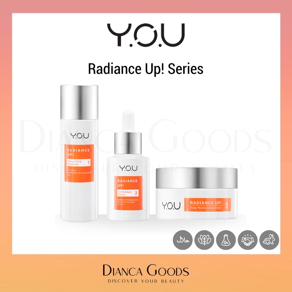 YOU Radiance Up Skincare Series - Essences / Serum / Moisturizer | Diancagoods