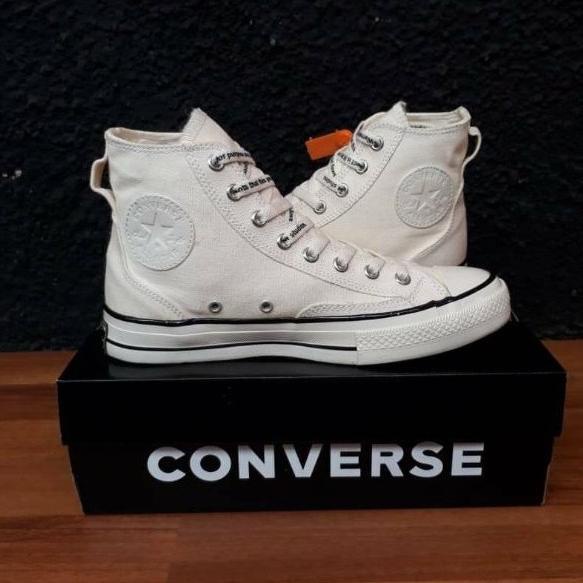 Sepatu Converse 70S Hi Mid Studio Off White 100% Grade Original Made 62Fd7F0F4X