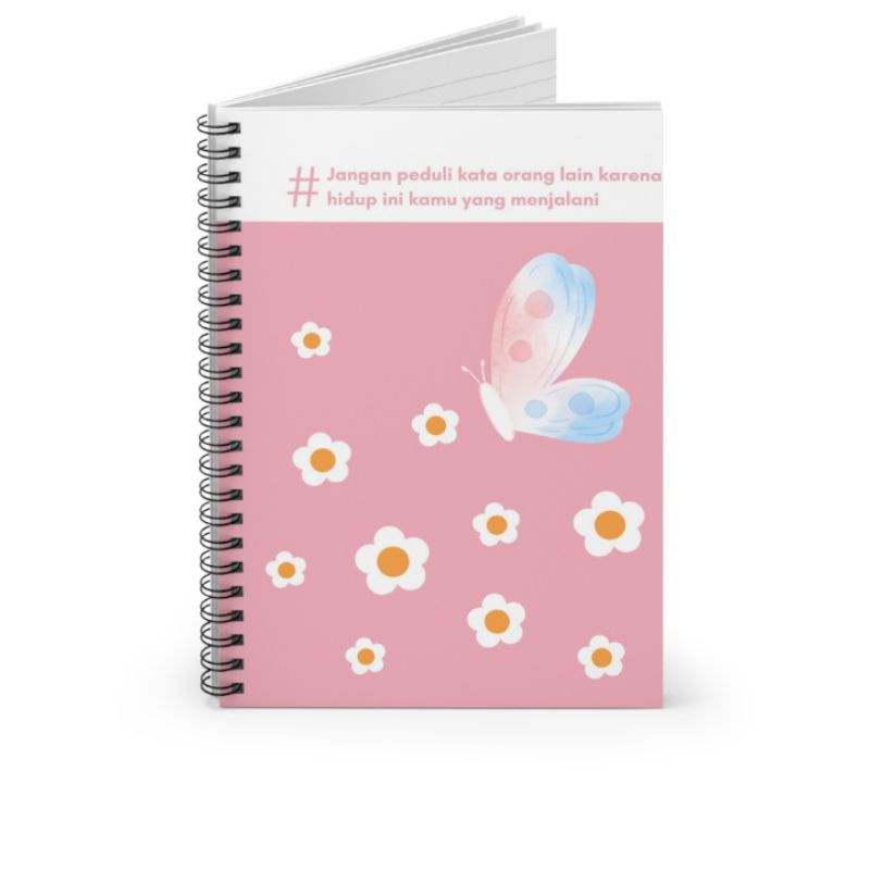 

A5 Notebook Spiral Tebal 100 Lembar