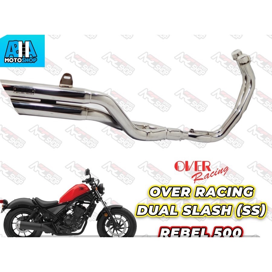 Knalpot Over Racing CMX Honda Rebel 500 CMX500 Rebel500