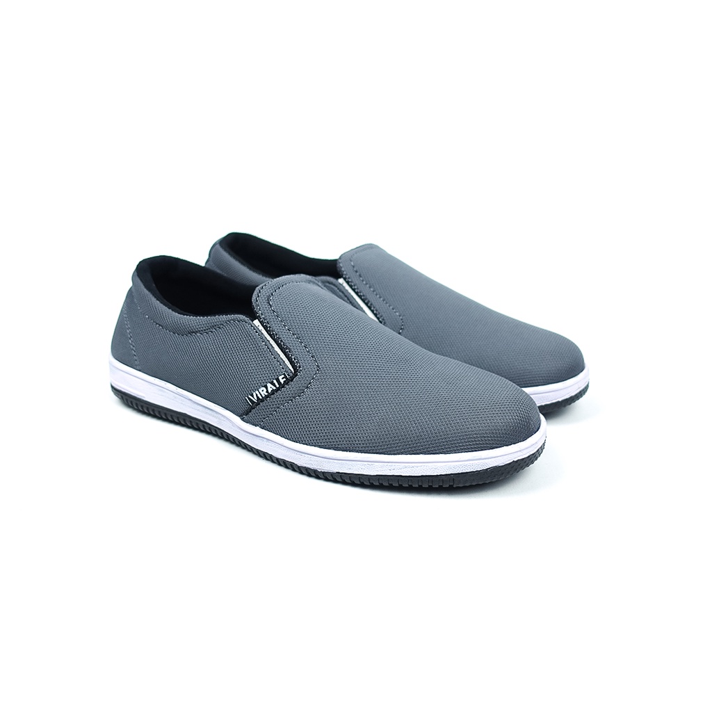 Sepatu Slip On Canvas Model Casual Pria CS 02