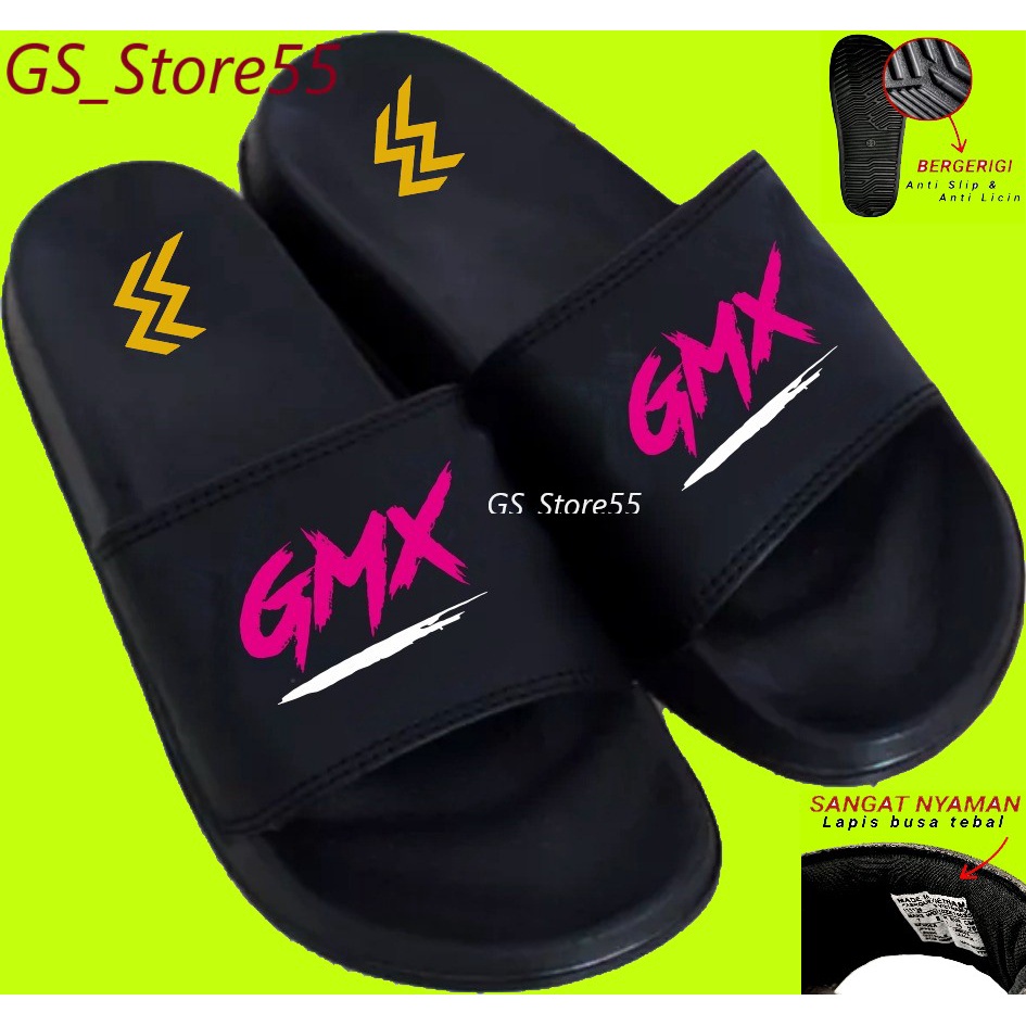 geoff maX55 Sandal Selop Geof Max Pria & wanita Dewasa Aestetic Keren Model Terbaru Kekinian