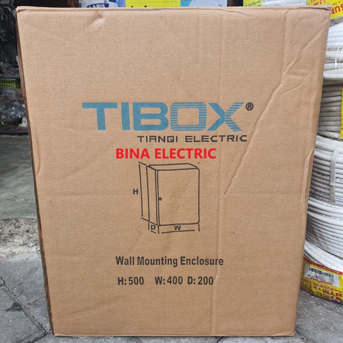 Safety Tibox 500X400X200 / Tibox 500X400X200Mm / Box Panel Besi Tibox Terlaris Best Quality