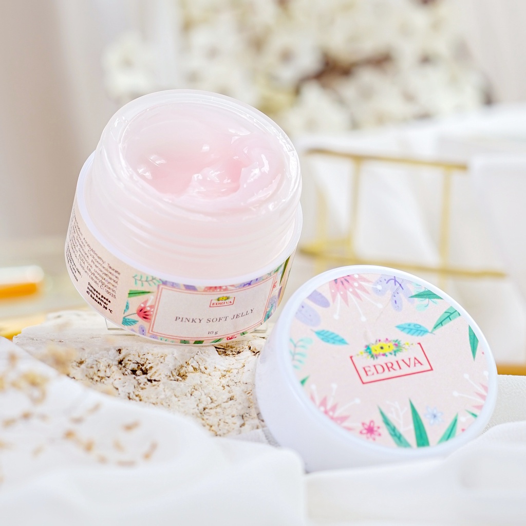 Red Pinky Soft Jelly Skincare Moisturizer Pelembab Wajah by Edriva Bpom Aman