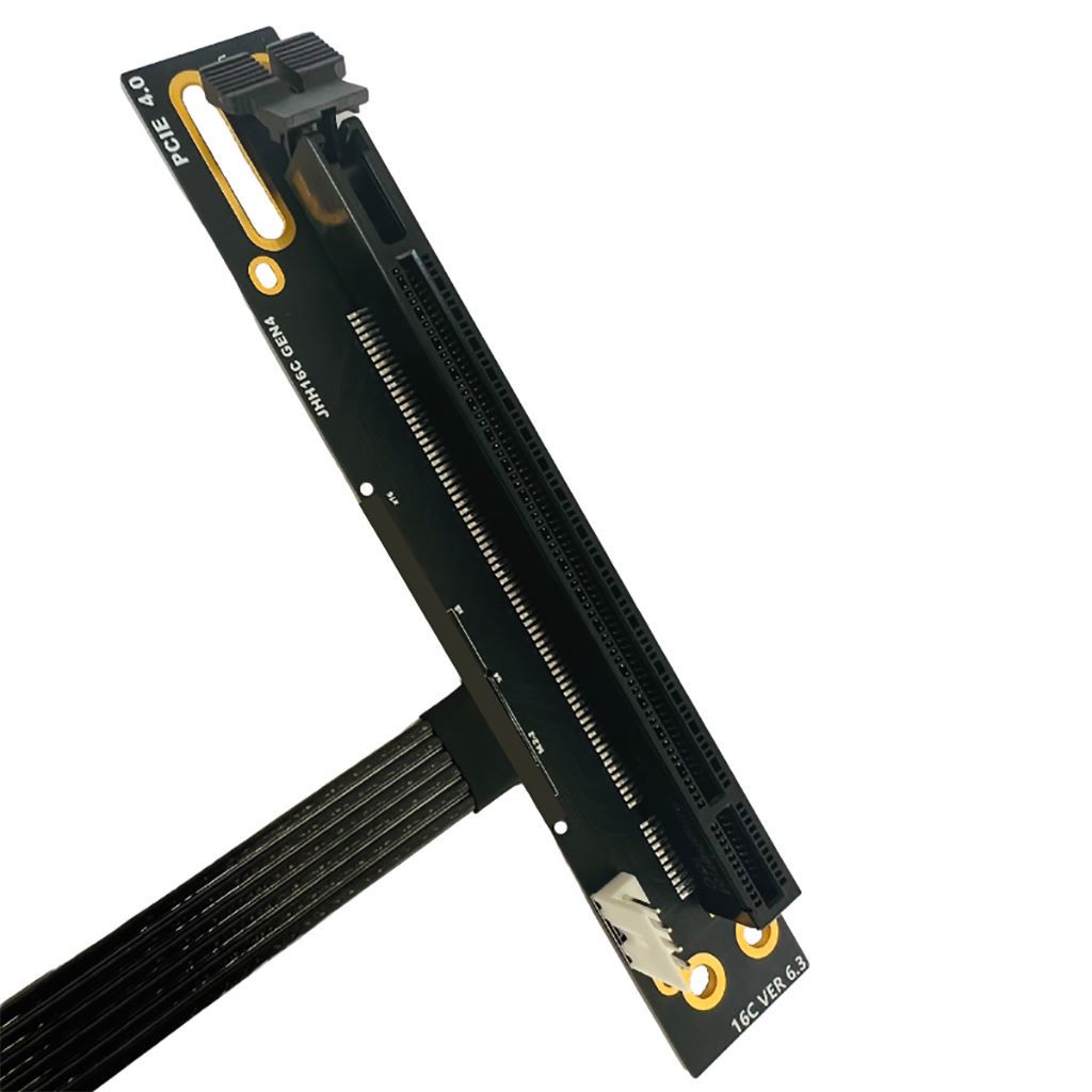 Pci-e 4.0 4x4 Ke M.2 4-Bays Expansion Card Dengan Kabel Adapter M.2 Ke PCIe X16 Untuk M.2 NVMe 2242 2260 2280 SSD Gen 4