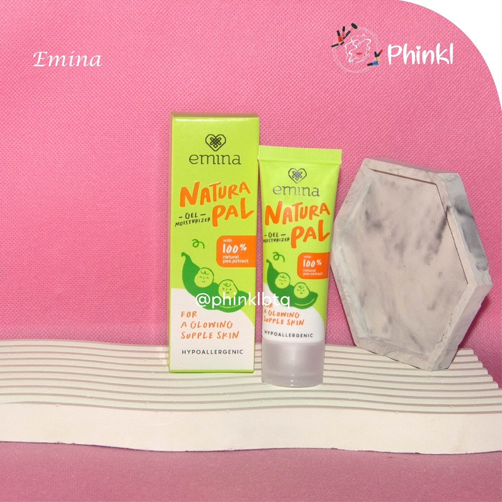 `ღ´ PHINKL `ღ´ ╰☆☆ 𝔢мιℕά ☆☆╮ Emina Natura Pal - Cleanser - Moisturizer - Toner - Splash Serum bahan alami organik