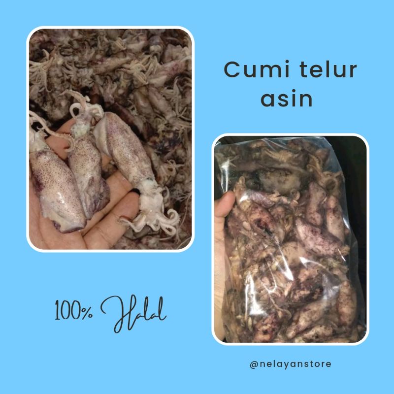 

Cumi telur asin cumi telor asin cumi medan 500gr