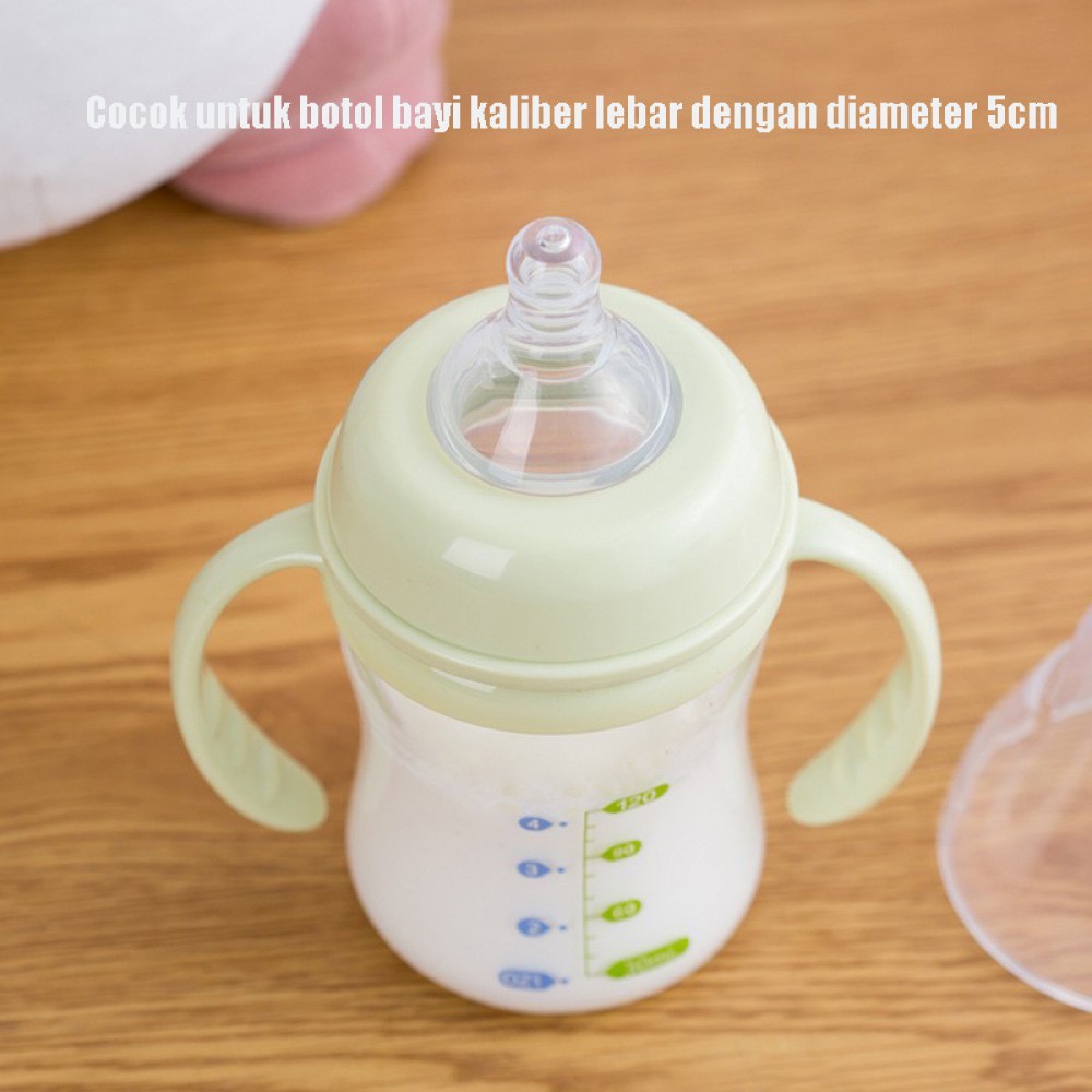 NIUKID DOT BAYI EMPENG BAYI WIDE NECK BAHAN SILIKON