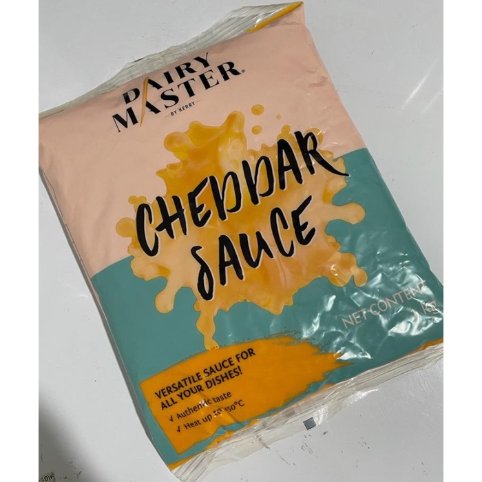 

NEW dairy master cheddar sauce 1kg