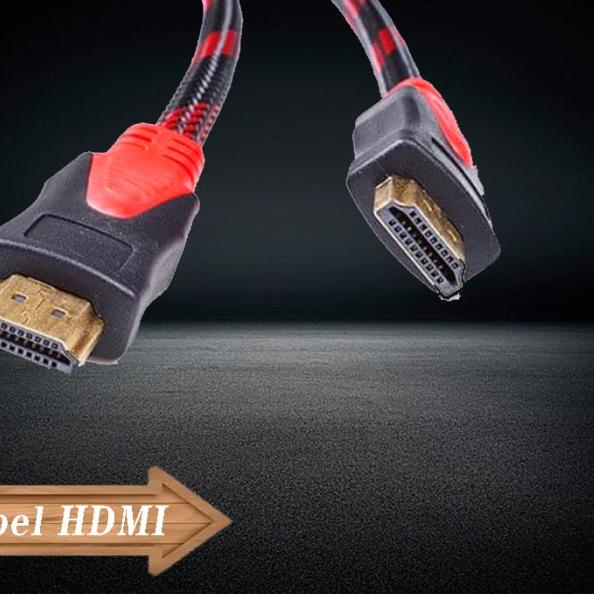 kabel hdmi 10meter Laptop ke TV monitor