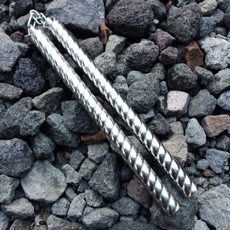 PRODUK- NUNCHAKU STAINLESS STEEL ULIR KRINCING LOKAL .