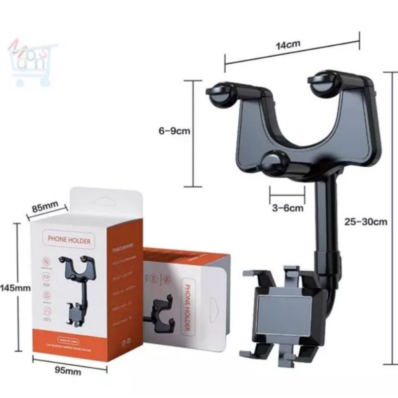 HOLDER HP SPION TENGAH MOBIL/HOLDER MOBIL/HOLDER HP MULTIFUNGSI/HOLDER HP DI MOBIL