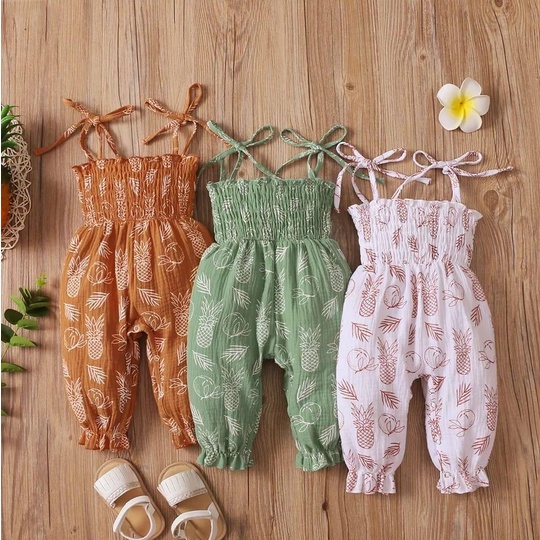 Jeco fashion Jumpsuit anak perempuan Mika