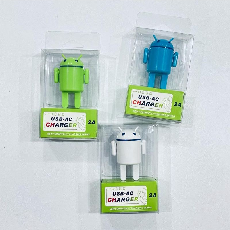 Charger 2A USB to Micro Powerfull Charger Model Android Lucu