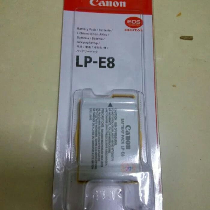 BATTERY CANON LP E8 / LPE8