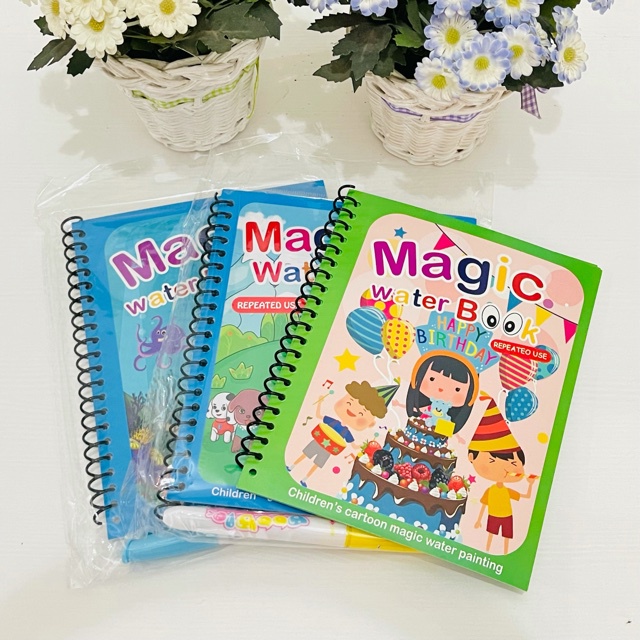

Magic Water Book Buku mewarnai dengan air