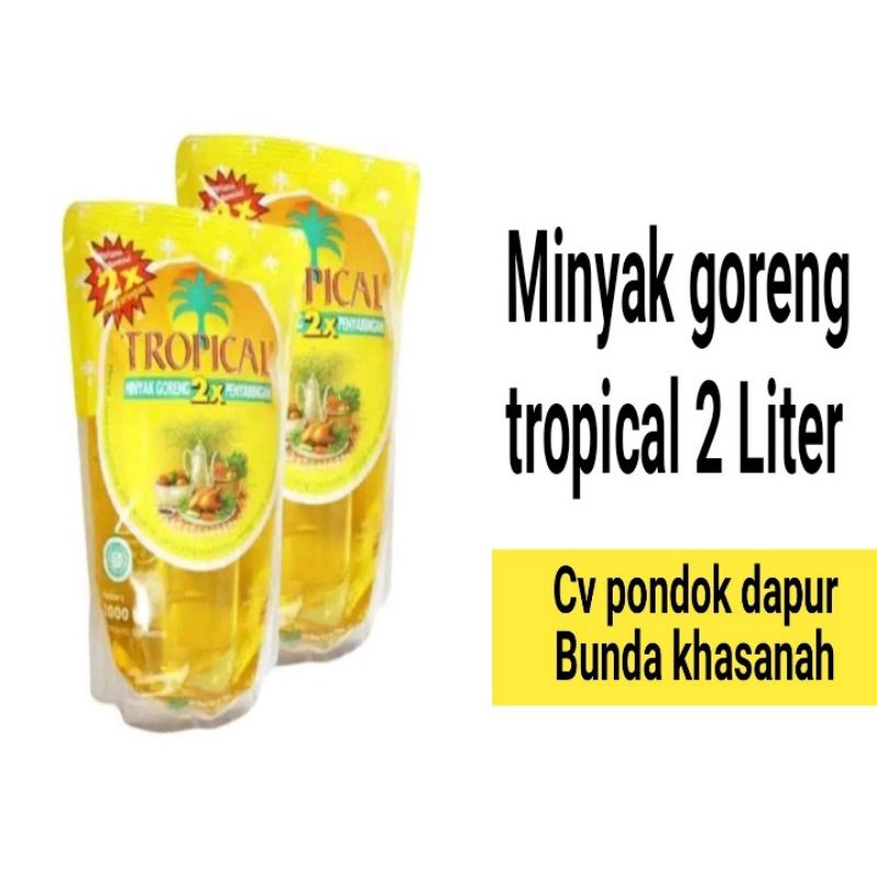 

minyak goreng tropical 2 liter cv pondok dapur bunda khasanah Tegal Brebes Pemalang