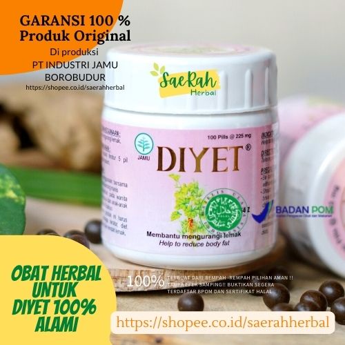 Diyet 100 Pill Membantu Mengurangi Lemak / OBAT DIYET AMPUH ( BPOM ) / Diyet DARBEL / Diyet Borobudu