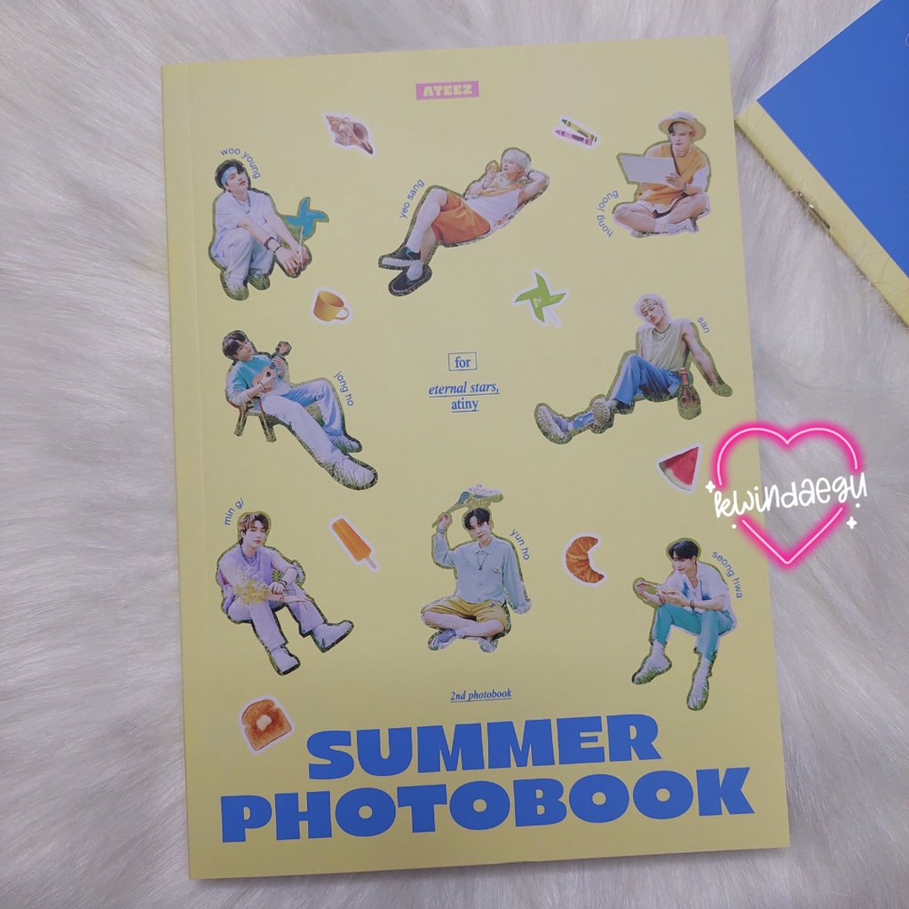 ATEEZ summerphotobook kqshop ソンファ 特典 トレカ - CD