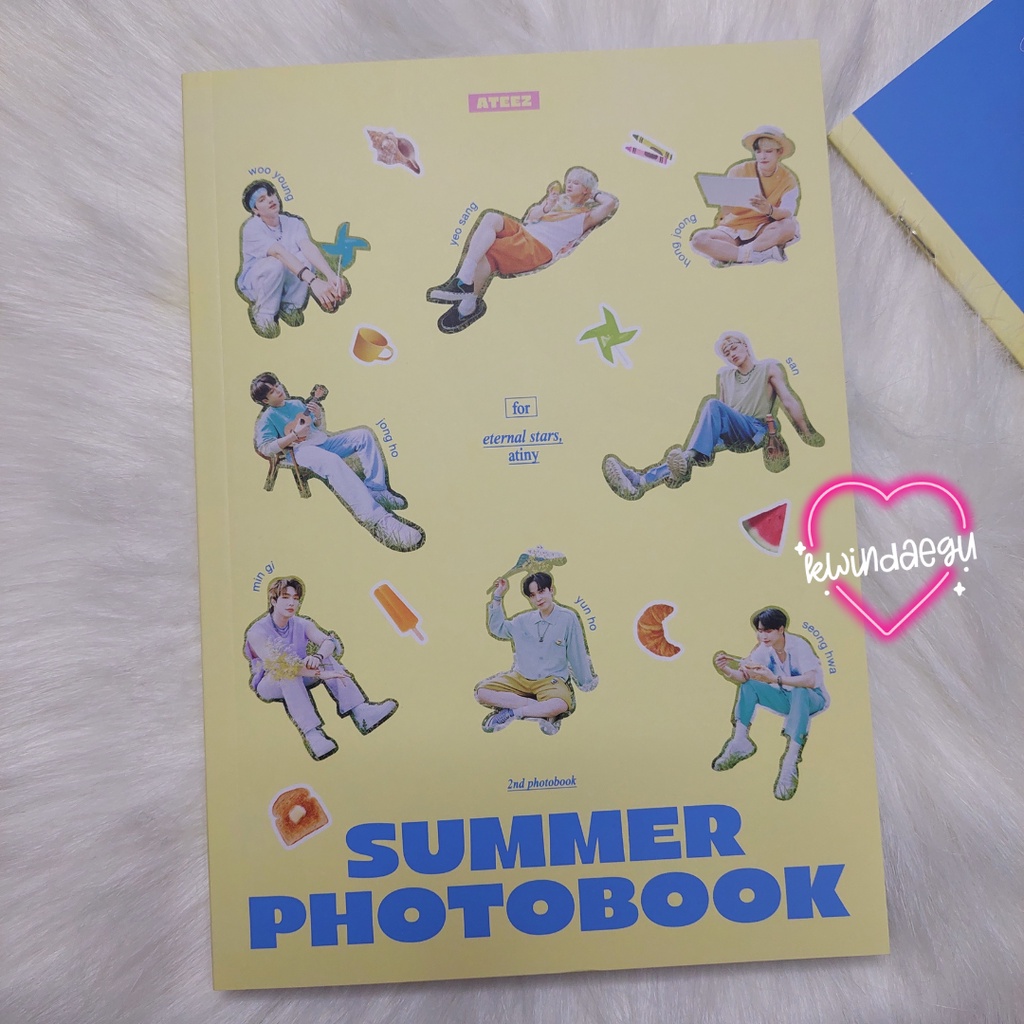 ATEEZ SUMMER PHOTOBOOK SHARING