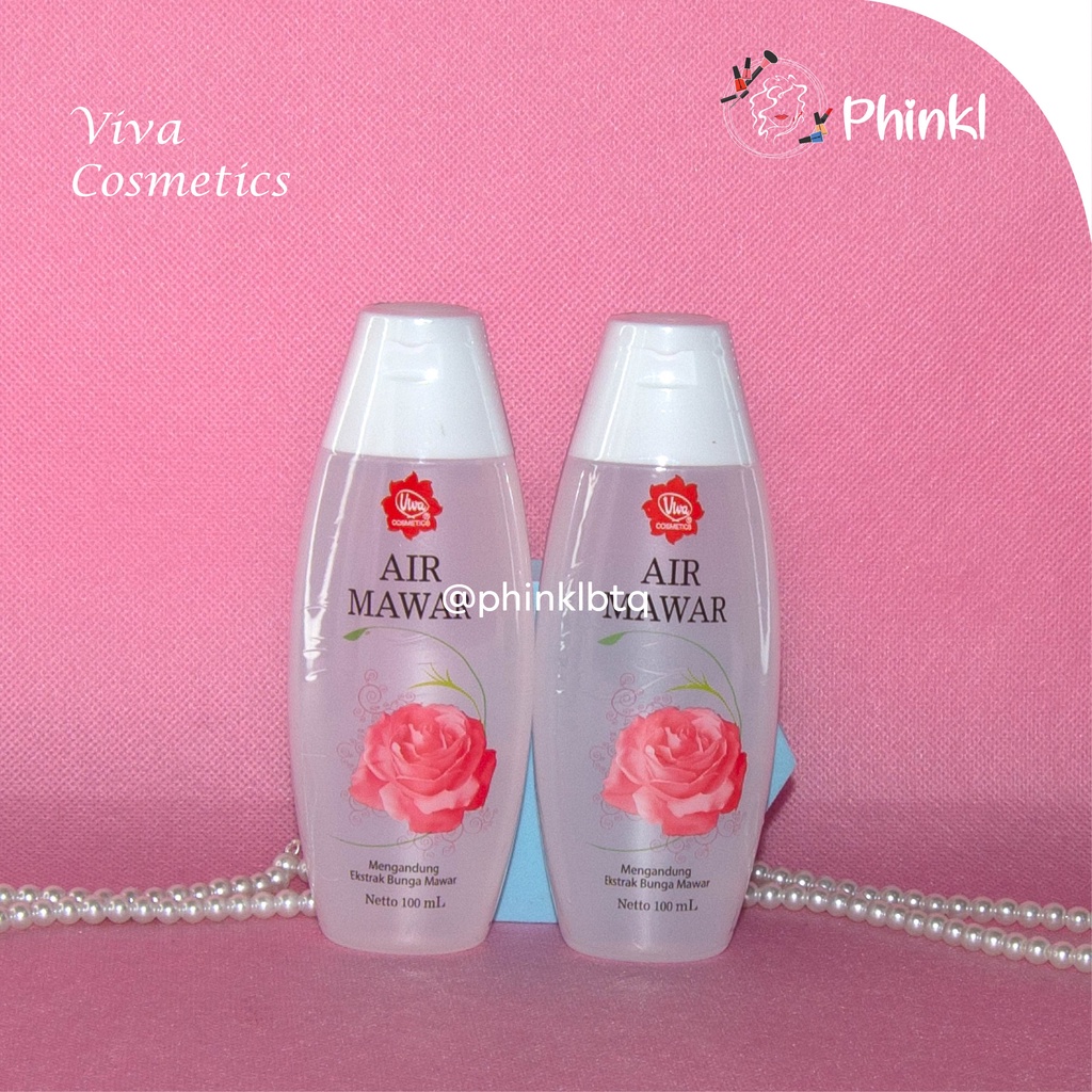 `ღ´ PHINKL `ღ´ 【v】【i】【v】【a】 Viva air mawar penyegar pembersih wajah rose water