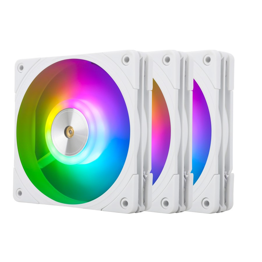 Fan THERMALRIGHT TL-B12WS X3 ARGB WHITE TRIPLE SET 120mm PWM