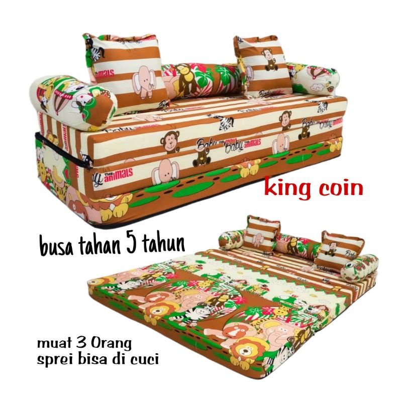 Jual Sofa Bed Minimalis Busa Super Empuk Bisa Buat Kasur Bisa Dilipat Buat Sofa Shopee Indonesia