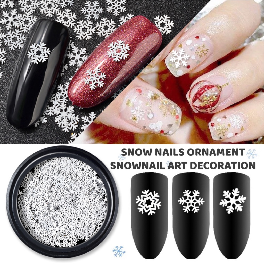 MSY Hiasan Kuku Tema Natal Manik-Manik Kuku/Accessories Kuku Nail Art