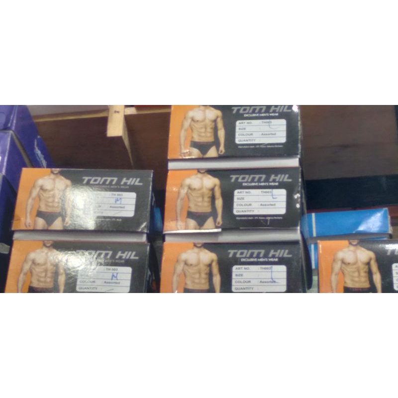 CD pria remaja dewasa merek Tom HIL bahan 100% cotton