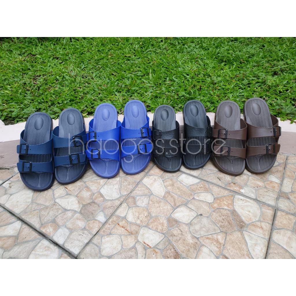 Sandal Slop phylon EVA Birken Ban 2 Gesper Adjustable Stylish Sporty GS 601 40-44