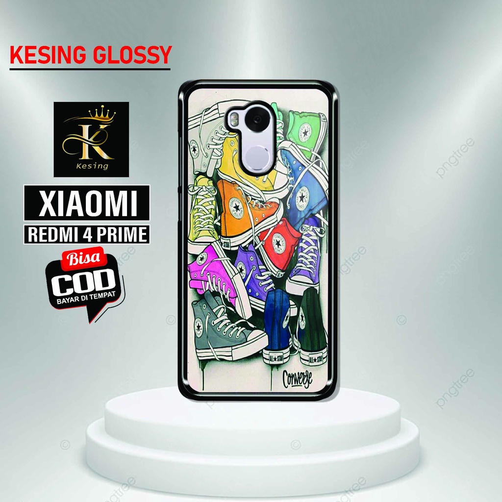 Case Redmi 4 Prime - Case Redmi 4 Prime Terbaru - Hardcase Glossy - Softcase Kaca - Case Redmi 4 Pri
