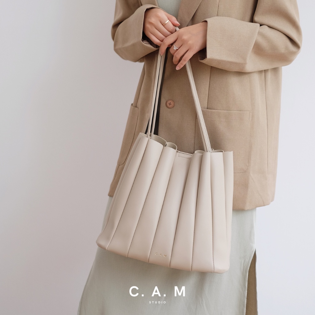 C. A. M studio - Jane Bag in Oat ( Tas Wanita )