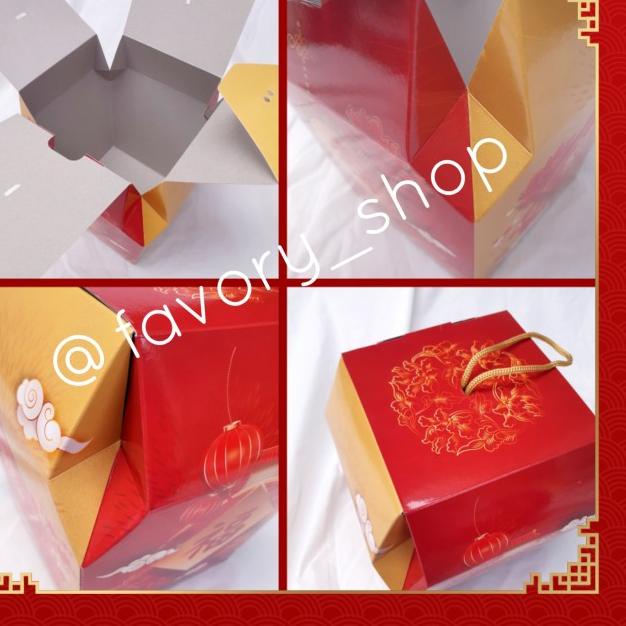 

Gable Box Imlek Lampion / Dus Toples Kuker 500gr CNY TB Lamp (5pcs)