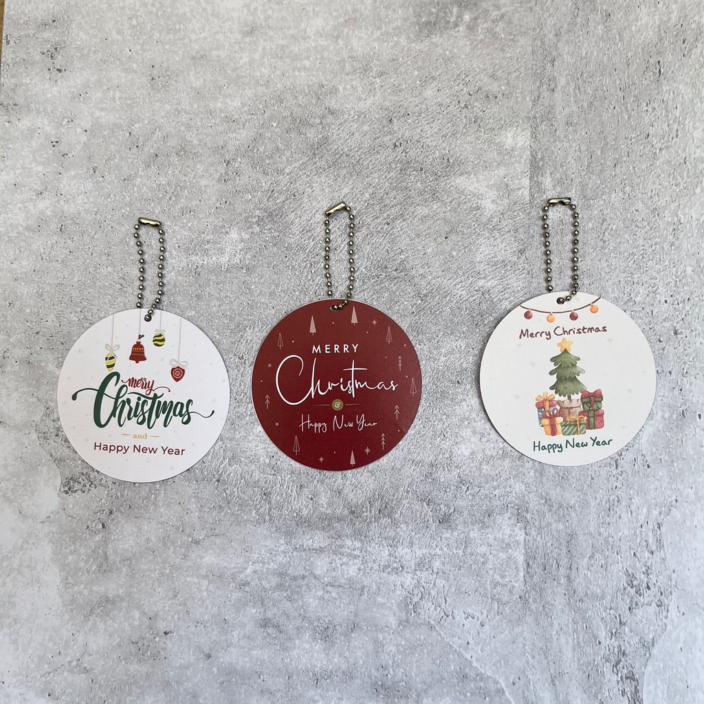 

HANG TAG HAMPERS NATAL CHRISTMAS DAN TAHUN BARU NEW YEAR (5pcs)