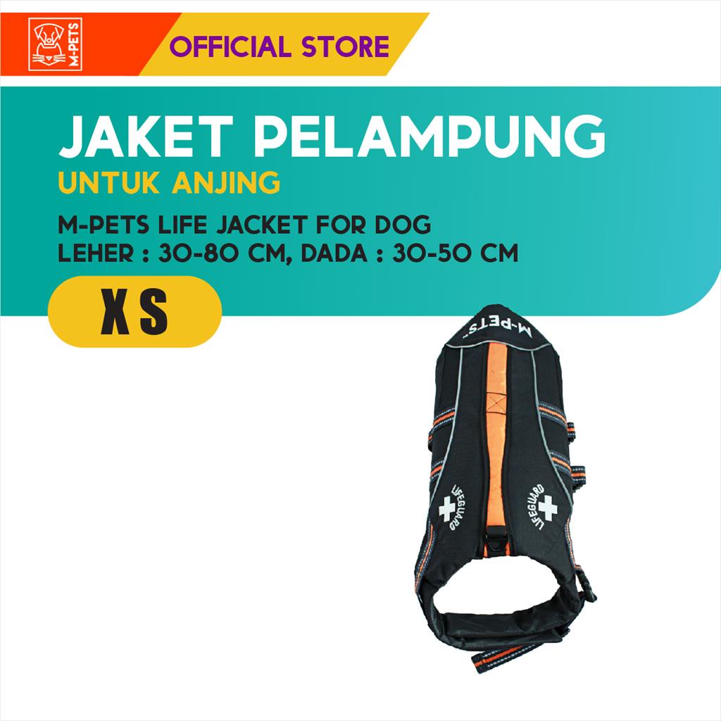 M-Pets Life Jacket For Dogs  Size XS / Jaket Pelampung Untuk Anjing