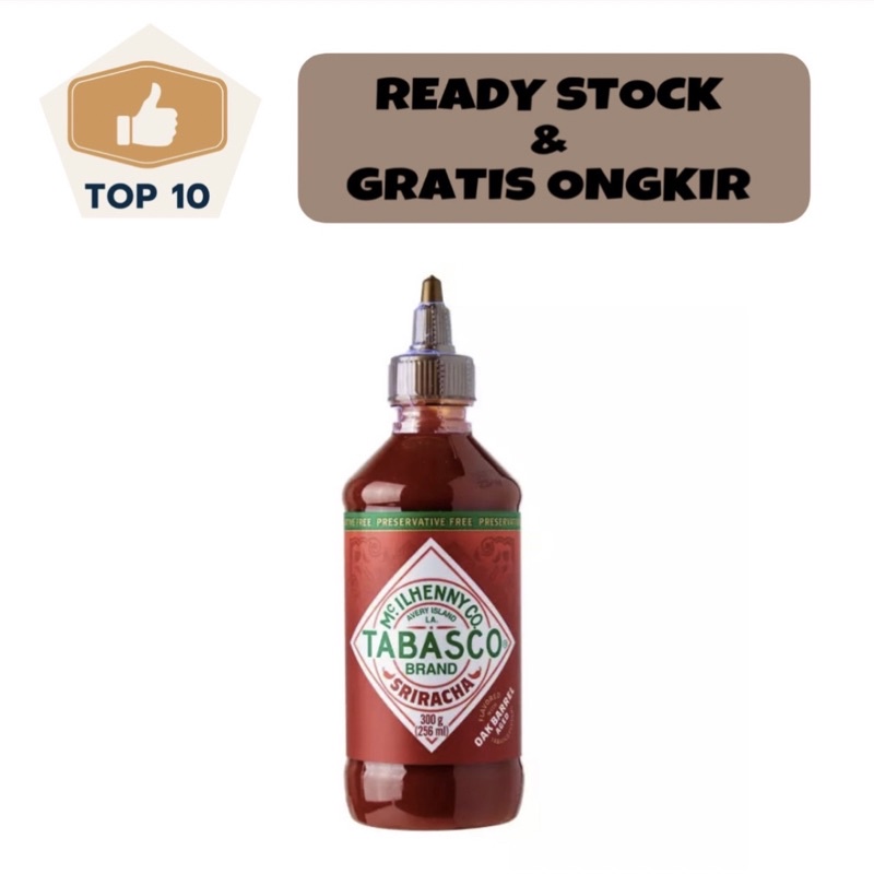 

Tabasco Sriracha Sauce 256ml